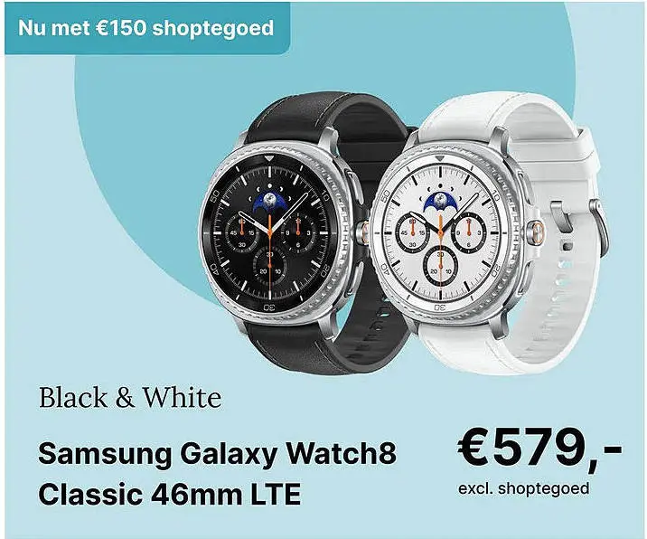 Aanbieding: Galaxy Watch8 Classic 46mm LTE