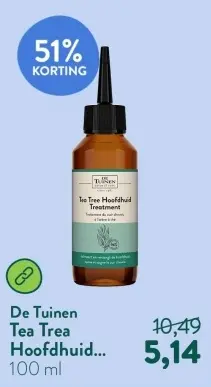 Aanbieding: Tea Tree Hoofdhuid Treatment