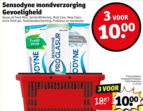 Aanbieding: Sensodyne mondverzorging Gevoeligheid