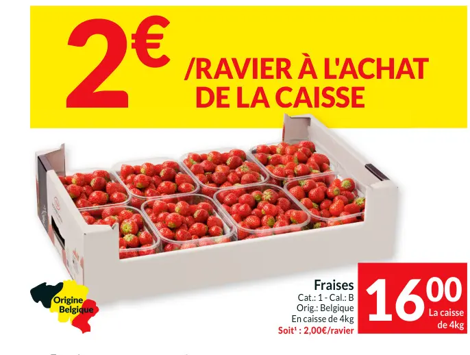 Offre: Fraises