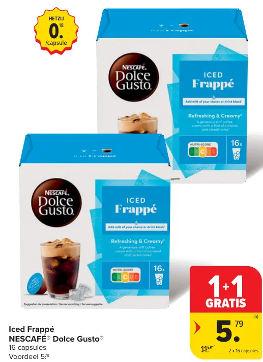 Promotie: Iced Frappé