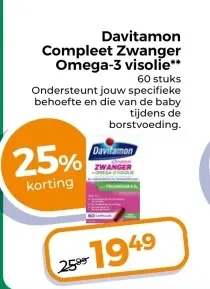 Aanbieding: Compleet Zwanger Omega-3 visolie