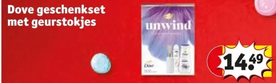 Aanbieding: Dove geschenkset