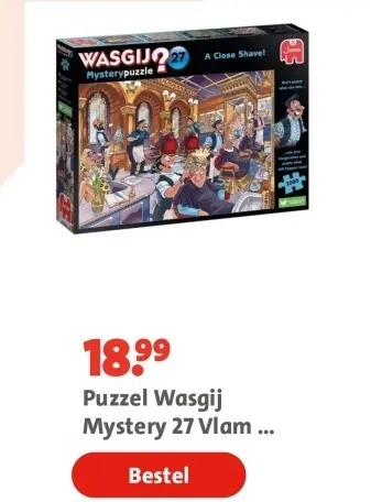 Aanbieding: Puzzel Wasgij Mystery 27 Vlam