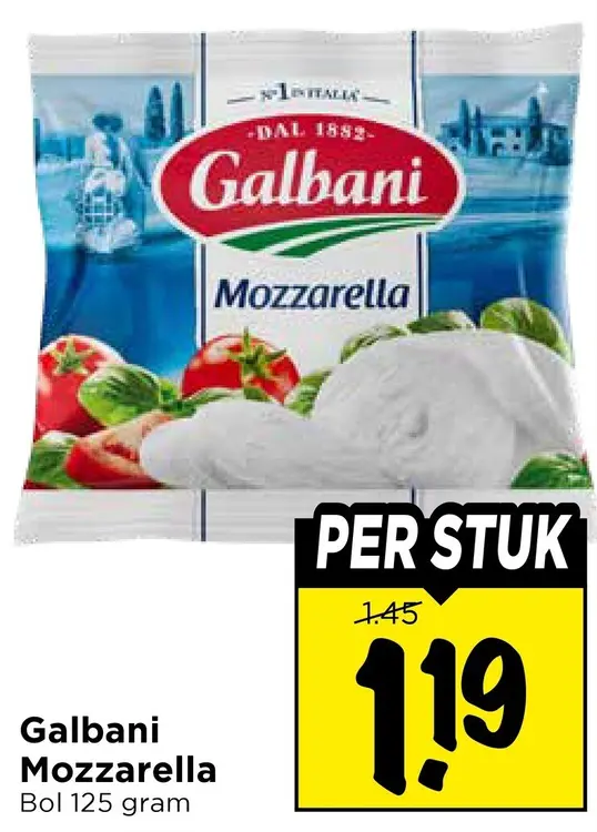 Aanbieding: Mozzarella