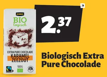 Aanbieding: Extra Pure Chocolade Karamel Zeezout Biologisch 100 g