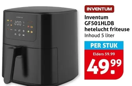 GF501HLDB hetelucht friteuse