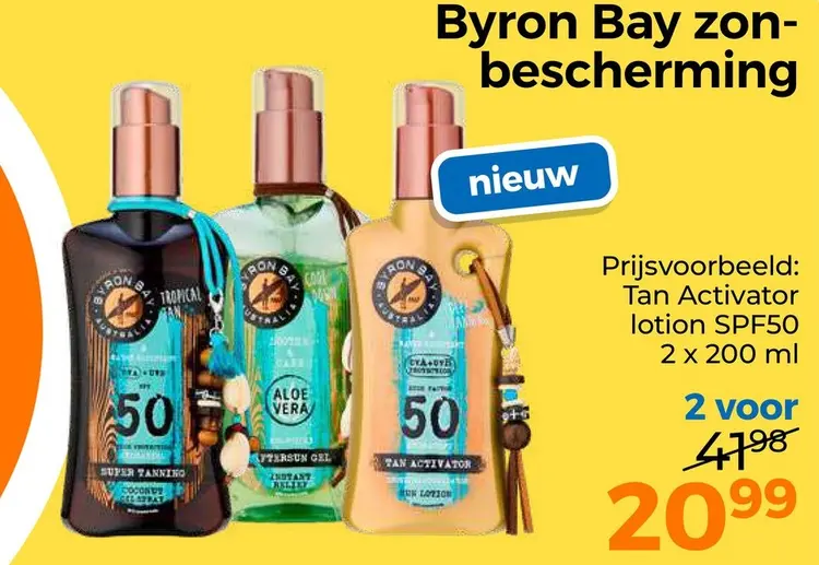 Aanbieding: Tan Activator lotion SPF50