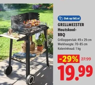 Aanbieding: Houtskool-BBQ