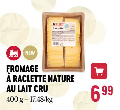 Offre: Fromage à raclette nature