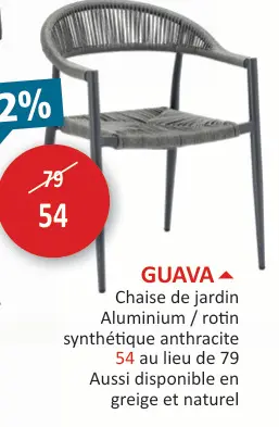 Offre: Chaise de jardin