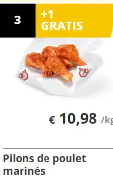 Aanbieding: Pilons de poulet marinés