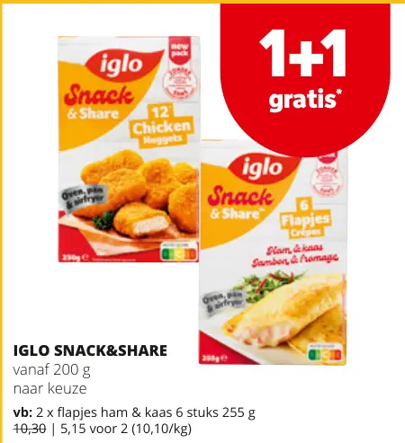 Promotie: Snack&share