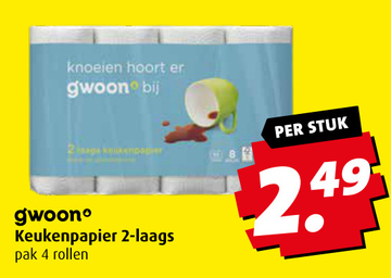 Aanbieding: Keukenpapier 2-laags