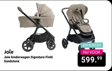 Aanbieding: Joie kinderwagen Signature Finiti