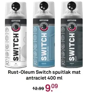 Aanbieding: Rust-Oleum Switch spuitlak mat