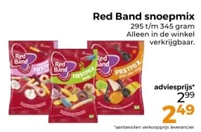 Aanbieding: Red Band snoepmix
