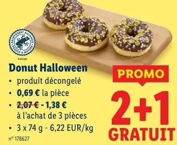 Offre: Donut Halloween