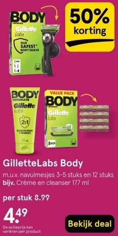 Aanbieding: GilletteLabs Body