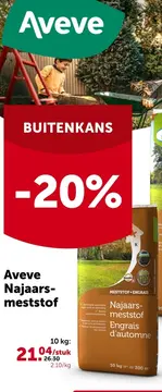Aanbieding: Aveve Najaars-meststof