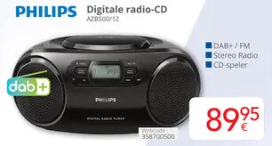 Promotie: Digitale radio-CD