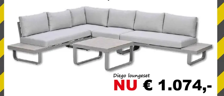 Aanbieding: Diego loungeset