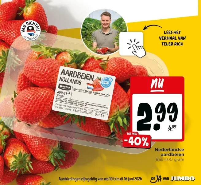 Aanbieding: Aardbeien Hollands