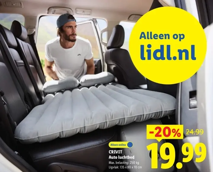 Aanbieding: Auto luchtbed