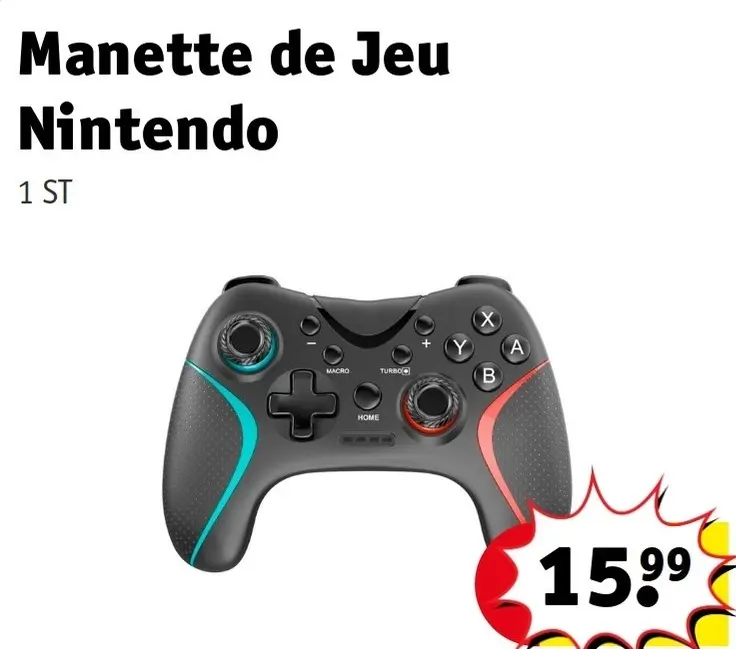 Offre: Manette de Jeu Nintendo