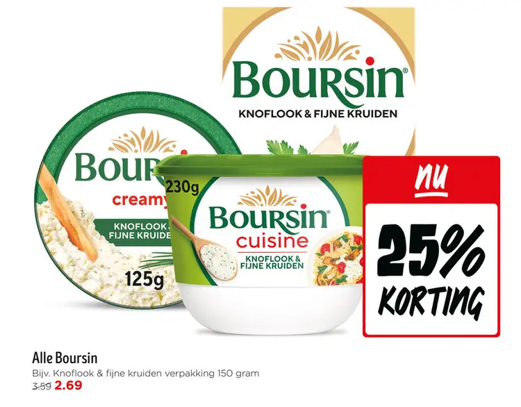 Aanbieding: Boursin