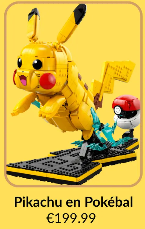 Aanbieding: Pikachu en Pokébal