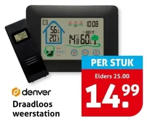 Aanbieding: Draadloos weerstation