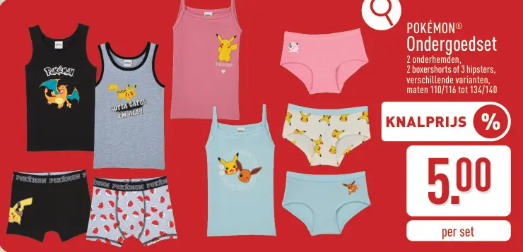 Promotie: Ondergoedset