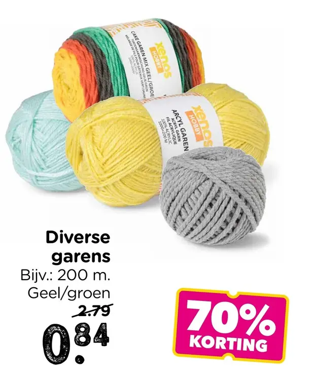 Aanbieding: Diverse garens