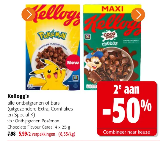 Promotie: Ontbijtgranen Pokémon Chocolate Flavour Cereal