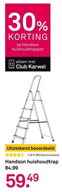 Aanbieding: Huishoudtrap