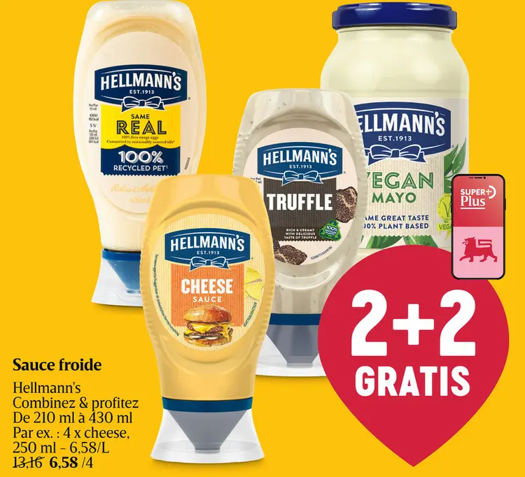 Offre: Sauce froide