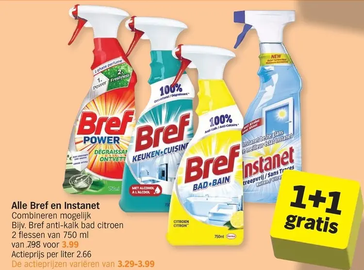 Promotie: Alle Bref en Instanet