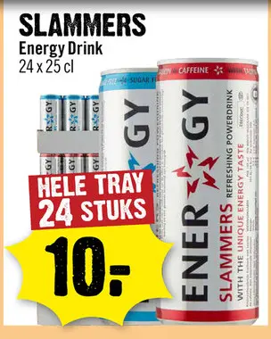 Aanbieding: SLAMMERS Energy Drink