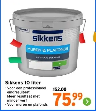 Aanbieding: Sikkens 10 liter