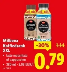 Promotie: Koffiedrank XXL