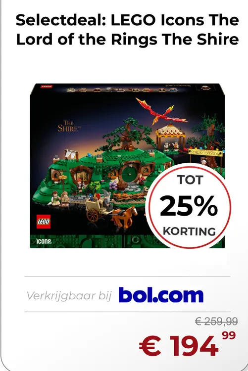 Aanbieding: LEGO Icons The Lord of the Rings The Shire