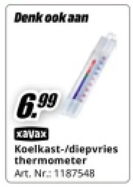 Aanbieding: Koelkast-/diepvries thermometer