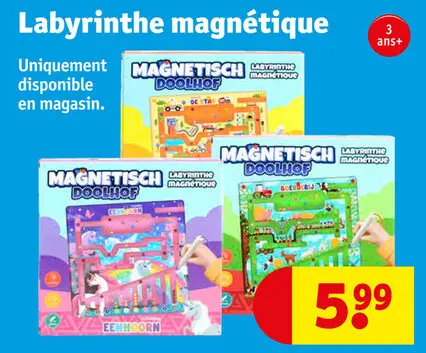 Offre: Labyrinthe magnétique