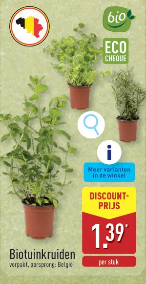 Promotie: Biotuinkruiden