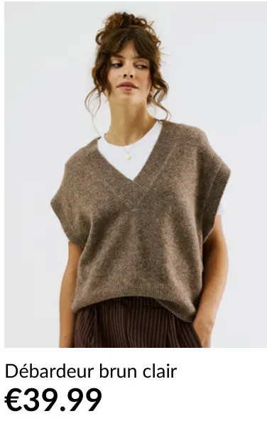 Offre: Débardeur brun clair