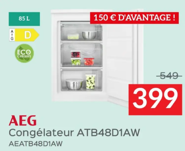 Offre: Congélateur ATB48D1AW