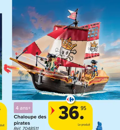 Offre: Chaloupe des pirates