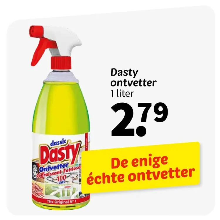 Aanbieding: Ontvetter
