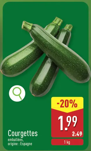 Offre: Courgettes